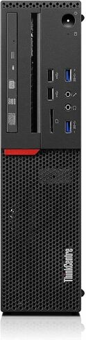 Lenovo ThinkCentre M800 SFF Desktop Computer PC, Intel Core i5 6500 3.2GHz, 32GB DDR4 RAM,New 1TB SSD, Built-in WiFi BT,DVD-RW,Wireless Keyboard Mouse,Windows 10 Pro (Renewed) in Saudi Arabia