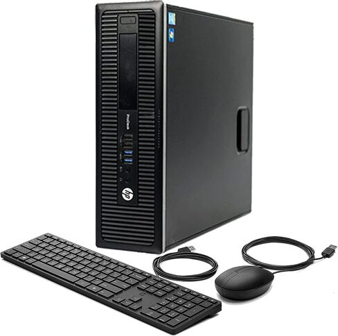 HP EliteDesk 800 G1 Desktop Computer SFF PC(Renewed),i7 Business Small Form Factor,32GB Ram,1TB SSD,WiFi,DVD-RW, Windows 11,Keyboard & Mouse Included Only by Titan ITAD in Saudi Arabia
