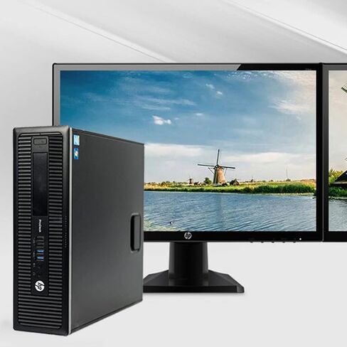 HP EliteDesk 800 G1 Desktop Computer SFF PC(Renewed),i7 Business Small Form Factor,32GB Ram,1TB SSD,WiFi,DVD-RW, Windows 11,Keyboard & Mouse Included Only by Titan ITAD in Saudi Arabia