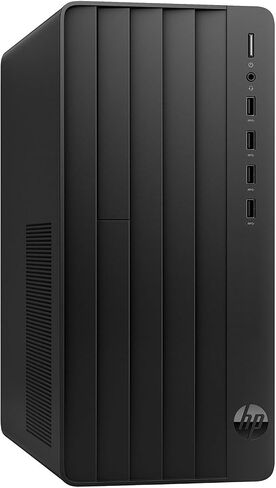 كمبيوتر مكتبي HP Business Tower Pc، معالج Intel 4-Core من الجيل الثالث عشر (Beat i5-12400)، ذاكرة وصول عشوائي Ddr4 سعة 16 جيجابايت، 512 جيجابايت Pcie Ssd، محول WiFi، Hdmi، Vga، Rj-45، لوحة مفاتيح وماوس، Windows 11 Pro (متجدد) in Kuwait