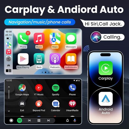 8 Core 4+64GB Car Radio for Jeep Grand Cherokee 2011 2012 2013 WK2: Android 13 Car Stereo Carplay Android Auto, 9" HD Touch Screen, 5G WiFi, GPS Navigation, with Backup Camera, DSP FM/AM Radio, SWC in Kuwait