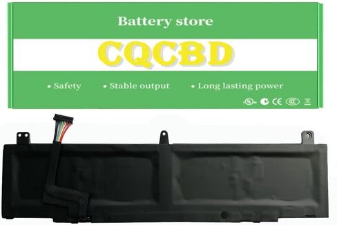 بطارية CQCQ TDW5P لجهاز Dell Alienware 13 R3 ALW13C D1738 D2718 D2728 D2738 D2838 D2508 D2503S D2506S D2715S Series Notebook V9XD7 0V9XD7 4RRR3 04RRR3 JFWX7 0JFWX7 (15.2 فولت) 76 واط ساعي) in Kuwait