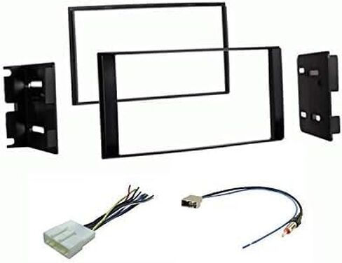 مجموعة ستيريو السيارة لسيارة Nissan NV200 2013-2021، Double Din، وحزام الأسلاك، ومحول هوائي لنظام غير مضخم in Saudi Arabia
