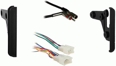 Harmony Audio Compatible with Toyota Sequoia 2003 2004 2005 2006 2007 Double DIN Stereo Harness Radio Install Dash Kit in Saudi Arabia