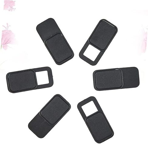 TEHAUX Webcam Cover Slider Black Alternative for Laptop Tablet and Smartphone Ultra Thin Easy to Install Camera Cover for Enhanced Security in Saudi Arabia