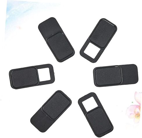 TEHAUX Webcam Cover Slider Black Alternative for Laptop Tablet and Smartphone Ultra Thin Easy to Install Camera Cover for Enhanced Security in Saudi Arabia