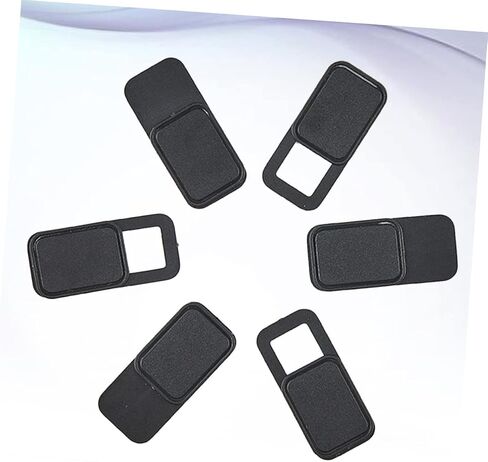 TEHAUX Webcam Cover Slider Black Alternative for Laptop Tablet and Smartphone Ultra Thin Easy to Install Camera Cover for Enhanced Security in Saudi Arabia