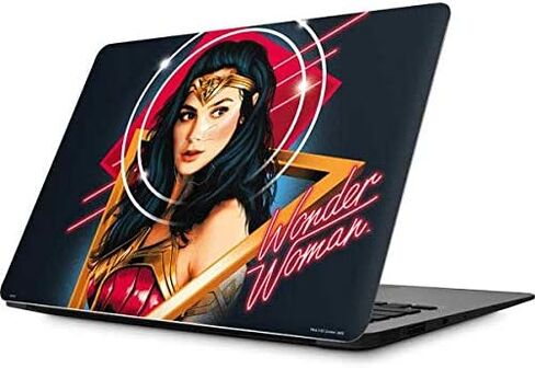 ملصق Skinit للكمبيوتر المحمول متوافق مع جهاز MacBook Air 13.3 (2010-2017) - تصميم Warner Bros Diana Prince Wonder Woman المرخص رسميًا in Saudi Arabia