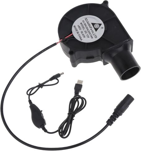 USB شواء منفاخ الهواء مروحة محمولة يده الشواء USB 5 فولت خفيفة الوزن المحمولة لمروحة الهواء الطلق قابل للتعديل سرعة الشواء رفع الصوت عاليا in Kuwait