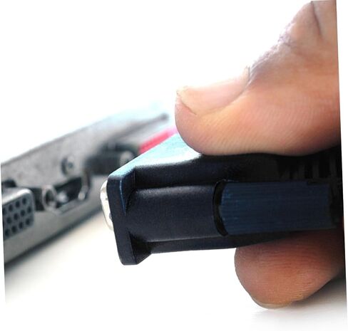 jojofuny 2pcs Dvi to Vga Adapter Cable Dvi Male to Vga Female Video Converter Support HDTV Pc Resolutions in Saudi Arabia