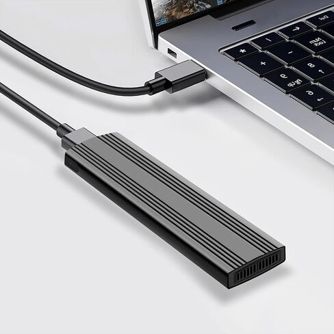 حاوية USB 3.2 Type-C خالية من الأدوات لمحركات أقراص M.2 PCIe NVMe وSATA SSD (EC-SNVE) in Saudi Arabia