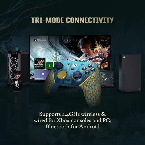 GameSir G7 Pro Wireless Controller for Xbox, PC & Android with TMR Sticks, Hall Effect Analog Triggers, 1000Hz Polling Rate, 3.5mm Audio Jack - Wuchang: Fallen Feathers Edition (Renewed) in Saudi Arabia