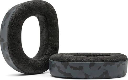 WC Freeze V2 Stealth 700 Gen 3 - وسادات أذن جل تبريد متوافقة مع Turtle Beach Stealth 700 Gen 3 من Wicked Cushions | نسيج التبريد Freeze V2، راحة معززة وعزل الصوت | كامو أسود in Saudi Arabia