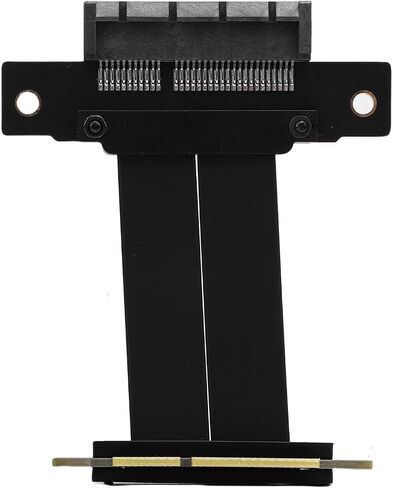 كابل تمديد Yunseity PCIE 4.0 X4، كابل تمديد GPU 64 PIN Anti EMI لتطبيقات الذكاء الاصطناعي (5 سم) in Saudi Arabia
