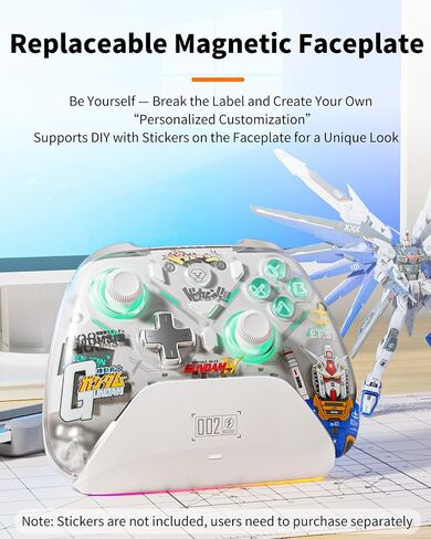 Switch Controller, OLCLSS Wireless Switch Pro Controller for Nintendo Switch/Switch Lite, Supports Gyro Axis, Turbo, NFC Amibo Function and Dual Vibration in Kuwait