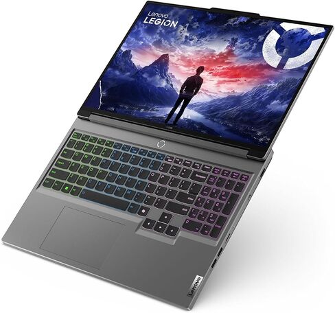 Lenovo Legion 5 كمبيوتر محمول 2024 16 بوصة WQXGA 2560 x 1600 IPS 165 هرتز Intel Core i7-14650HX NVIDIA GeForce RTX 4070 8GB GDDR6 32GB DDR5 2TB SSD لوحة مفاتيح بإضاءة خلفية RGB رباعية المناطق Wi-Fi 6E Windows 10 Pro in Kuwait