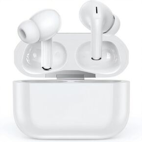 سماعات أذن لاسلكية، سماعات بلوتوث احترافية (الجيل الثاني)، سماعات أذن وقت اللعب 48 ساعة مع ميكروفون، صوت عالي الدقة، شريحة بلوتوث 5.3، شحن USB-C، مقاومة للماء IPX7، سماعة داخل الأذن لهاتف iPhone Andriod in Kuwait