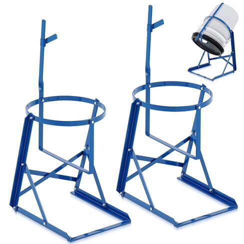 BLULU 1 PCS 5 GALLON 70 LBS PAIL PAIL PAID PAID GALLON POBRE يمكن أن يرفع بأمان وصب الطبول بأمان تجمع سهل للطلاء والمذيبات والعسل (الأزرق) in Kuwait