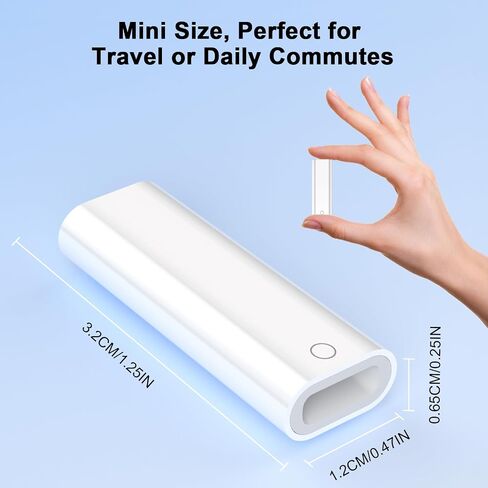 محول USB C إلى قلم الرصاص الأول لجهاز iPad A16 الجيل الحادي عشر والجيل العاشر، من النوع C أنثى إلى محول شاحن Lightning أنثى لقلم Apple الجيل الأول، موصل زوج بلوتوث لiPencil 1 in Kuwait