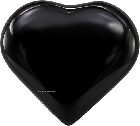 قلب من حجر العقيق - حزمة من 5 صخور من أحجار القلب الكريستالية - بلورات Corazones De Piedra وأحجار الشفاء كريستال على شكل قلب - هدايا حشو للتخزين in Kuwait