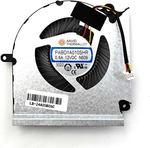 مروحة وحدة المعالجة المركزية البديلة لـ MSI Raider GE68HX GE68HX-13V GE68HX-13VF GE68HX-13VG GE68HX-13VI GE68HX-13VH GE68HX-14V GE68HX-14VFG GE68HX-14VGG GE68HX-14VHG GE68HX-14VIG in Saudi Arabia