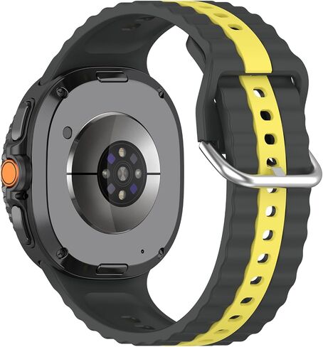 VeveXiao Silicone Band Compatible with Samsung Galaxy Watch 8 Classic 46mm 40mm 44mm Band, No Gap Silicone Sport Replacement Bands For Galaxy Watch Ultra 2025 in Kuwait