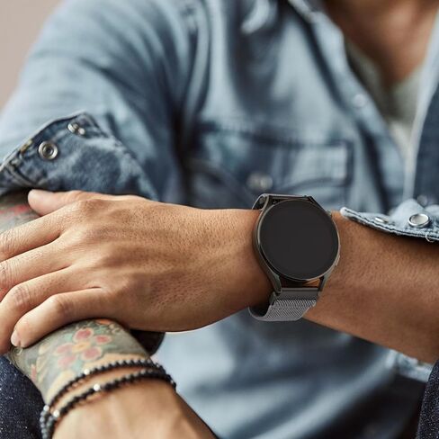 3 قطع من الأربطة المرنة المتوافقة مع سوار ساعة Garmin Vivoactive 4، حزام حلقة من النايلون الناعم القابل للتعديل لـ Garmin Venu 3 / Venu 2 in Saudi Arabia