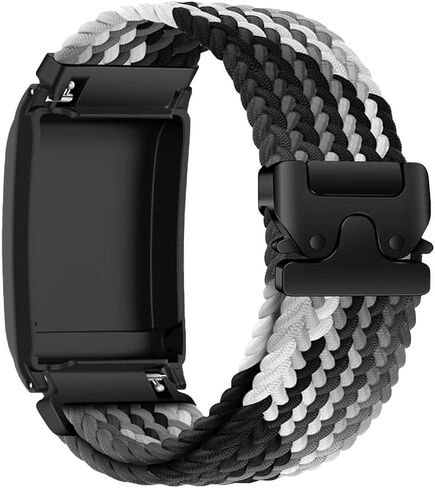 Upgraded Nylon Weaving Strap for Whoop 5.0 & 4.0, Magnetic Clasp with Protective Shell, Breathable Sport Band for Fitness, Running, Sleep in Kuwait