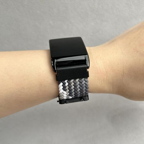 Upgraded Nylon Weaving Strap for Whoop 5.0 & 4.0, Magnetic Clasp with Protective Shell, Breathable Sport Band for Fitness, Running, Sleep in Kuwait