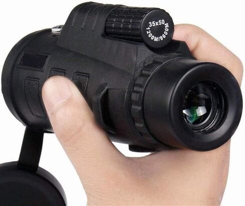 Portable Monocular Telescope 35x50 Monocular High Power with Compass Big Vision Professional Binoculars for Camping Bird-Watching Travel in Saudi Arabia