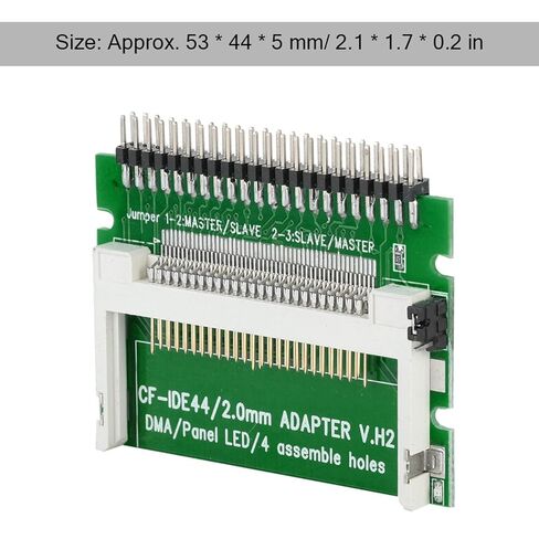 بطاقة محول SSD للكمبيوتر المحمول CHICIRIS CF إلى 44Pin IDE - سهلة الاستخدام - مناسبة للأنظمة المدمجة in Kuwait