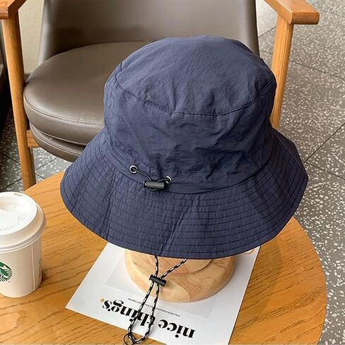 Sun Hats for Men&Women Waterproof Packable Hat Bucket Bonnie Hat Beach Hiking Fishing Gardening in Saudi Arabia