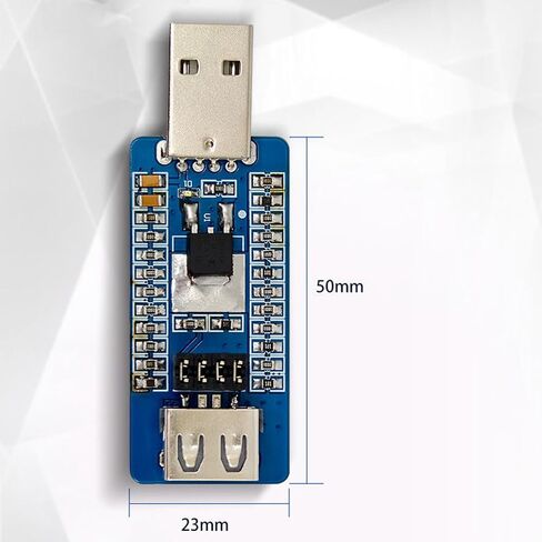 وحدة تحميل وهمية USB بقدرة 300 مللي أمبير تحميل افتراضي قابل للتعديل لبنك الطاقة ومضاد للإيقاف، استمر في شحن الساعات الذكية وسماعات الأذن والأجهزة منخفضة الطاقة in Saudi Arabia