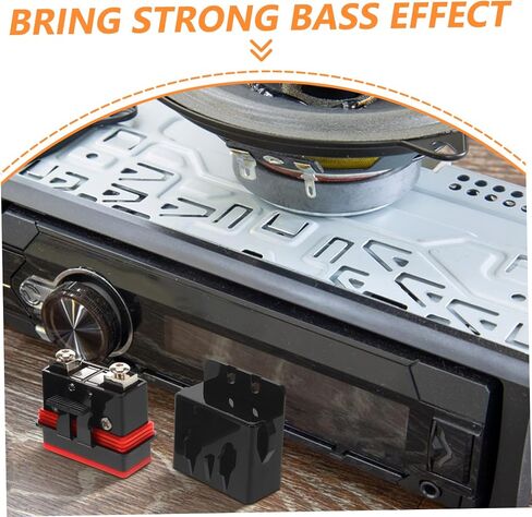 PRETYZOOM 1 Set Marine Fuse Block Fuse Holder Auto Audio Speaker Distribution Block Zinc Alloy in Saudi Arabia