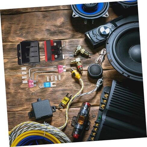 PRETYZOOM 1 Set Marine Fuse Block Fuse Holder Auto Audio Speaker Distribution Block Zinc Alloy in Saudi Arabia