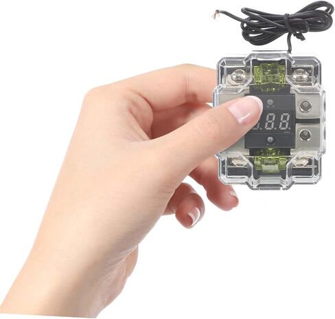PRETYZOOM Auto Audio Fuse Block with Digital Display Auto Amplifier Fuse Holder for Easy Installation and Management Durable Design for Various Audio Systems in Saudi Arabia