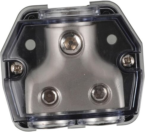 PRETYZOOM Speaker Distribution Block Marine Fuse Block 1/2 Inch Fuse Holder Overload Protection for Auto Audio in Saudi Arabia