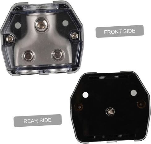 PRETYZOOM Speaker Distribution Block Marine Fuse Block 1/2 Inch Fuse Holder Overload Protection for Auto Audio in Saudi Arabia