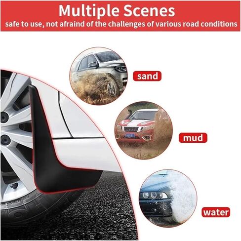 MudFlaps Compatible with Dongfeng Aeolus MAGE Mud Flaps Splash Guards Front Rear Car in Kuwait