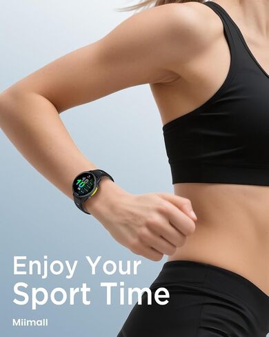 سوار سيليكون Miimall لـ Garmin Forerunner 970/570 47 مم/255/265، مقاوم للماء، سريع الفك، 22 مم بدون فجوة، حزام معصم بديل ناعم قابل للتعديل لـ Venu 2/3، Vivoactive 4 للنساء والرجال in Saudi Arabia