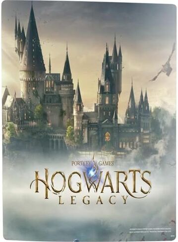 Skinit Decal Gaming Skin Compatible with PS5 Digital Edition Bundle - Officially Licensed Wizarding World Hogwarts Legacy Main Poster Design in Saudi Arabia