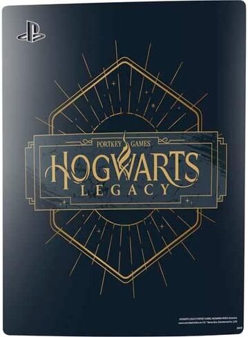Skinit Decal Gaming Skin Compatible with PS5 Digital Edition Bundle - Officially Licensed Wizarding World Hogwarts Legacy Main Poster Design in Saudi Arabia