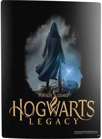 Skinit Decal Gaming Skin Compatible with PS5 Digital Edition Bundle - Officially Licensed Wizarding World Hogwarts Legacy Main Poster Design in Saudi Arabia