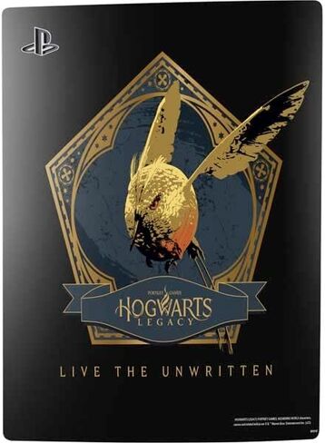 Skinit Decal Gaming Skin Compatible with PS5 Digital Edition Bundle - Officially Licensed Wizarding World Hogwarts Legacy Main Poster Design in Saudi Arabia