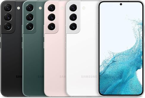 هاتف Samsung Galaxy S22 الذكي، هاتف خلوي يعمل بنظام Android غير مقفل من المصنع، سعة 256 جيجابايت، كاميرا وفيديو بدقة 8K، شاشة ألمع، عمر بطارية طويل، معالج سريع 4 نانومتر، إصدار الولايات المتحدة، أبيض فانتوم (متجدد) in Saudi Arabia