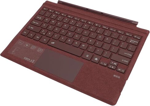 Dpofirs Wireless BT RGB Backlit Tablet Keyboard with Control Touch Panel for Pro Series, Magnetic Connection, Applicable Scenario: Business Travelers (Blue) in Kuwait