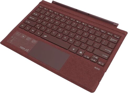 Dpofirs Wireless BT RGB Backlit Tablet Keyboard with Control Touch Panel for Pro Series, Magnetic Connection, Applicable Scenario: Business Travelers (Blue) in Kuwait