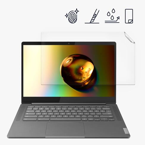 واقي شاشة kwmobile متوافق مع Lenovo Chromebook IdeaPad Slim 3 14 بوصة - واقي شاشة غير لامع مضاد للوهج in Saudi Arabia