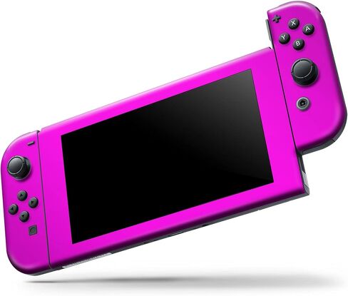 Design Skinz - متوافق مع Nintendo DSi XL - غطاء حماية من الفينيل مقاوم للخدش وقابل للإزالة - وردي فاقع V2 in Saudi Arabia