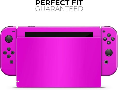 Design Skinz - متوافق مع Nintendo DSi XL - غطاء حماية من الفينيل مقاوم للخدش وقابل للإزالة - وردي فاقع V2 in Saudi Arabia
